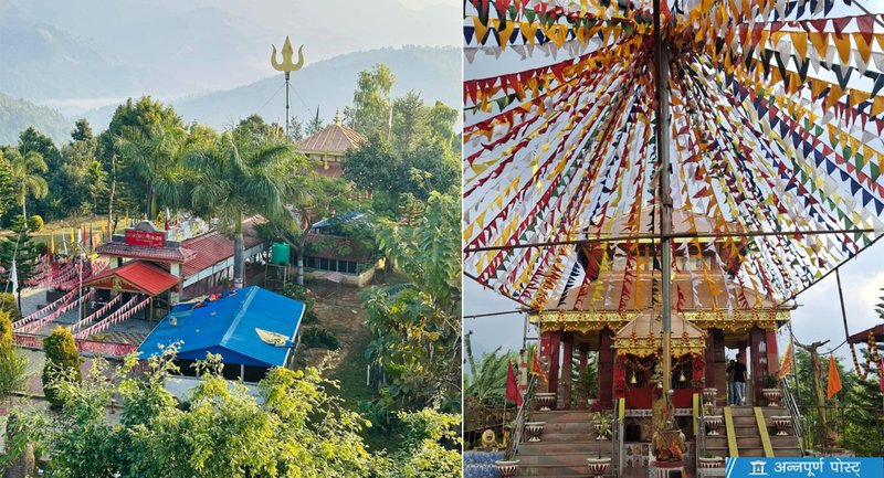 बेहुलीझै सिङ्गारियो हेटौंडाको पाथीभरा मन्दिर