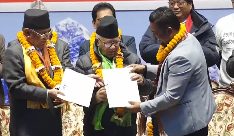 सुमन सायमीको नेतृत्वको राष्ट्रिय मुक्ति पार्टी नेपालको एकता पक्षधर समूह नेकपामा समायोजन