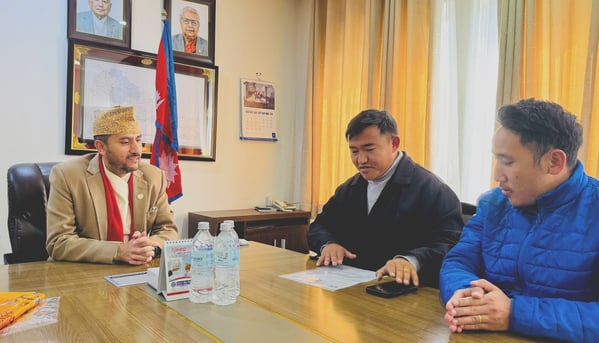 फाेरजी सेवा विस्तारकाे माग गर्दै उपल्लो डाेल्पाका जनप्रतिनिधि काठमाडौंमा