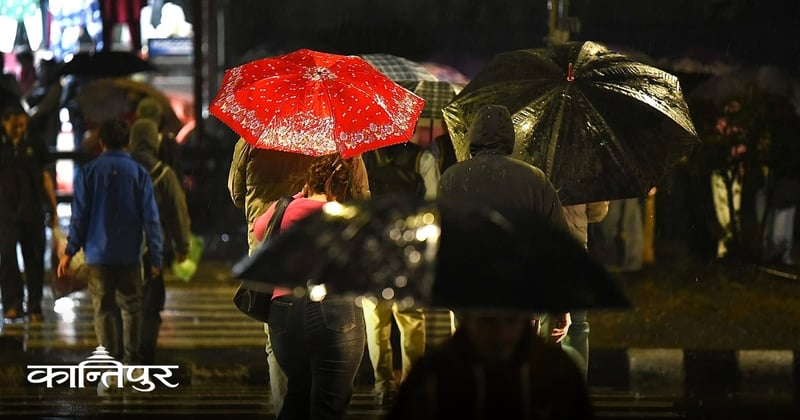 कोशी र लुम्बिनीमा मेघगर्जनसहित हल्का वर्षा र हिमपातको सम्भावना