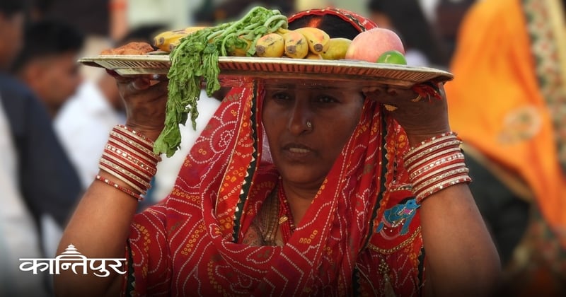 चितवनमा चैते छठको अर्घ्य [तस्बिरहरु]