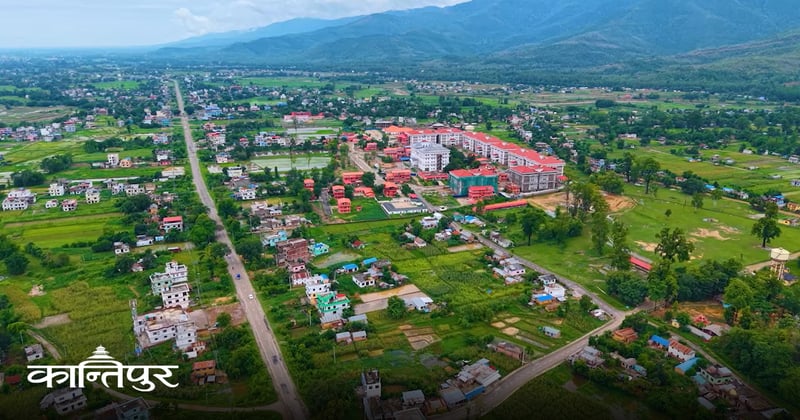 लुम्बिनीको राजधानी दाङमा विकास अपुग