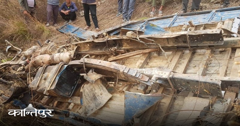 रामेछाप दुर्घटना : मृत्यु हुनेको संख्या २ पुग्यो