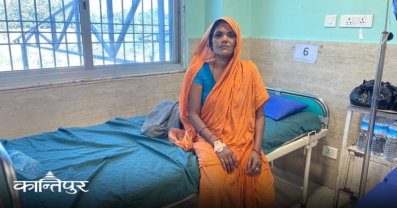 अस्पतालबाट घर फर्किइन् मण्डल