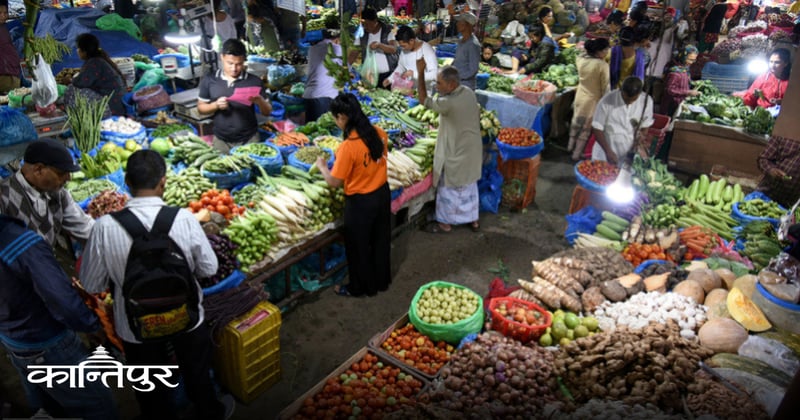 बजार भाउ औसत ३.२५ प्रतिशत, तरकारी सबैभन्दा महँगो
