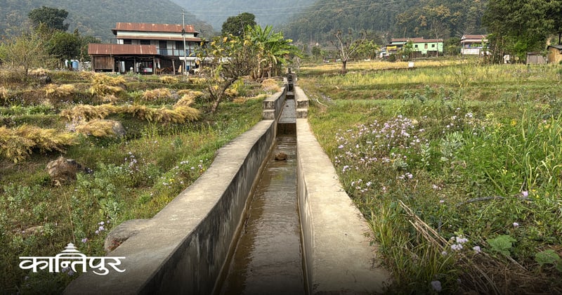 कचल फाँटमा ३९ वर्षपछि पुग्यो सिँचाइ सुविधा, फल्छ तीन खेती