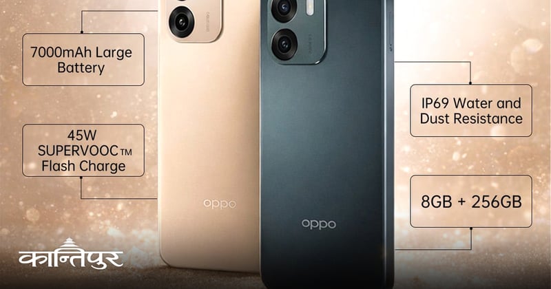 बजारमा ओपो ए६