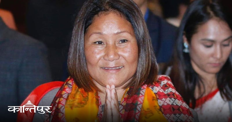 रास्वपा प्रश्नबाट भाग्ने पार्टी होइन : इन्दिरा राना मगर