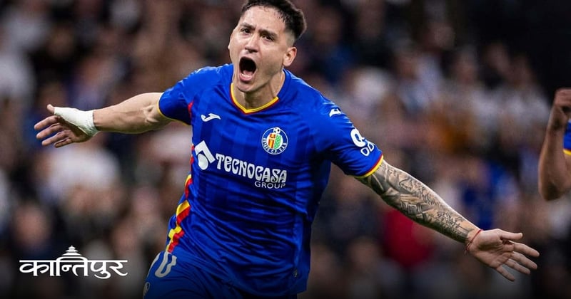 गेटाफेसँग रियलको स्तब्धपूर्ण हार