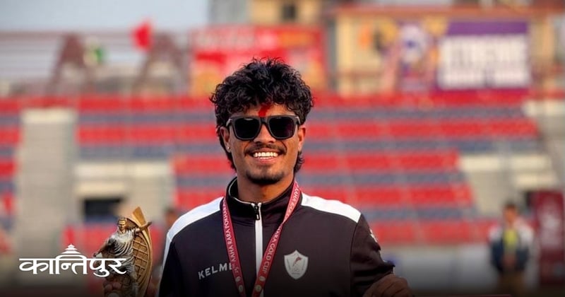 धर्मेन्द्रको कप्तानीमा यू–२० टोली माल्दिभ्सतिर