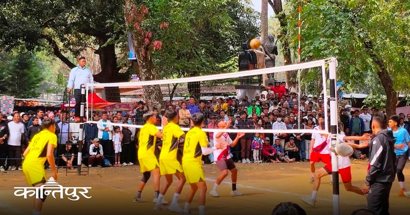 पुरुष भलिबलमा घले हार्वेस्टिङ सेमिफाइनल प्रवेश