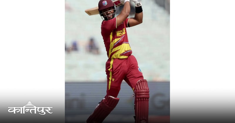 वेस्ट इन्डिजको शतप्रतिशत प्रदर्शन