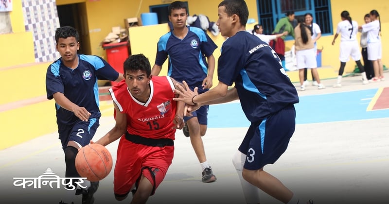 बास्केटबलमा केभीकेएसएस र तेजस्वीलाई सफलता