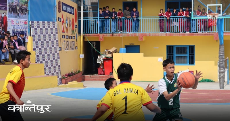 बास्केटबलमा तेजस्वी र एन्जल्स हार्ट विजयी