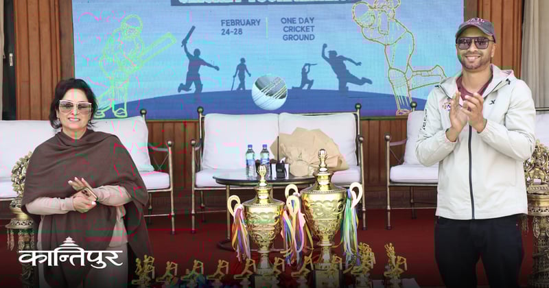 मातृभूमि यू–१४ क्रिकेटको उद्घाटन