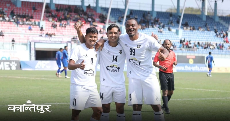 राष्ट्रिय लिग : ओकेरेकेको गोलमा एनआरटी विजयी