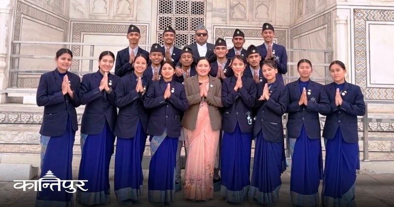 'युथ एक्सेन्ज' कार्यक्रमका लागि एनसीसीका क्याडेट दिल्लीमा