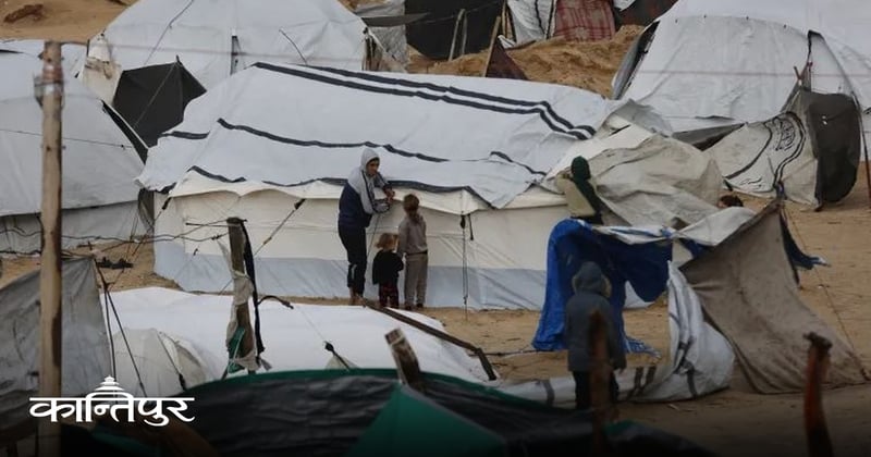 गाजामा भवन भत्कँदा कम्तिमा ५ को मृत्यु