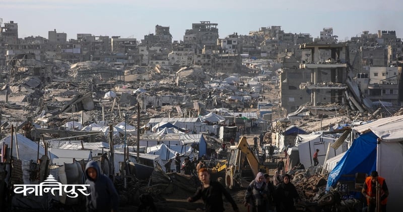 इजरायली आक्रमणमा गाजामा कम्तीमा पाँच जनाको मृत्यु