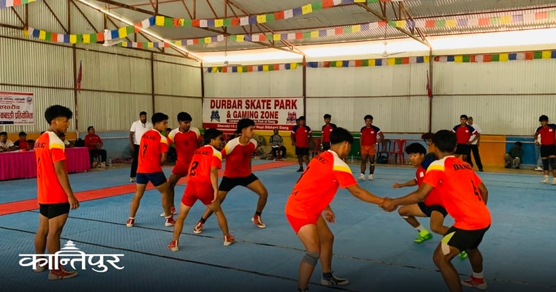 लुम्बिनी प्रदेश स्तरीय कबड्डी प्रतियोगितामा रोल्पा र बर्दिया प्रथम