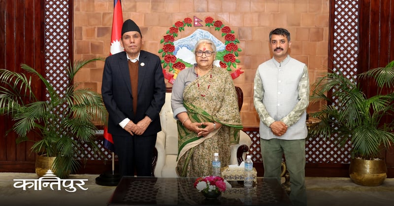 प्रधानमन्त्री कार्की र राष्ट्रिय सभाका अध्यक्ष दाहालबीच भेटवार्ता