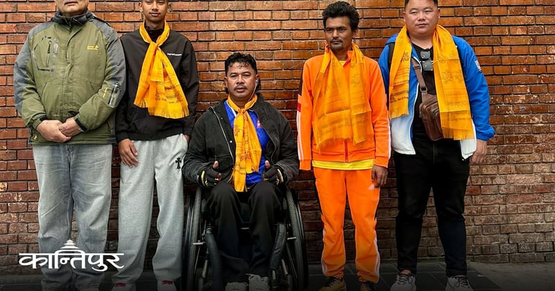 पारा एथेटिक्स टोली भारत प्रस्थान