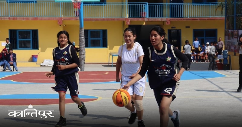 अन्तरविद्यालय बास्केटबलमा मानसिंह र बेलमोन्ट विजयी