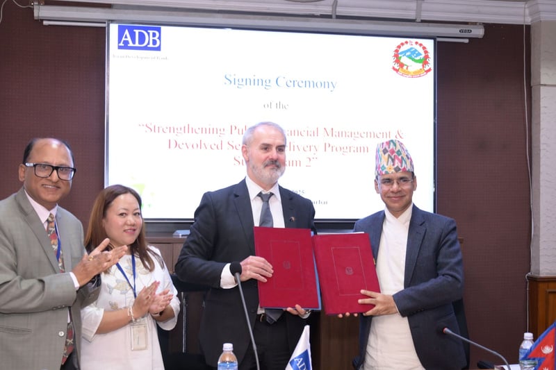 Nepal signs $100 million concessional loan deal with ADB