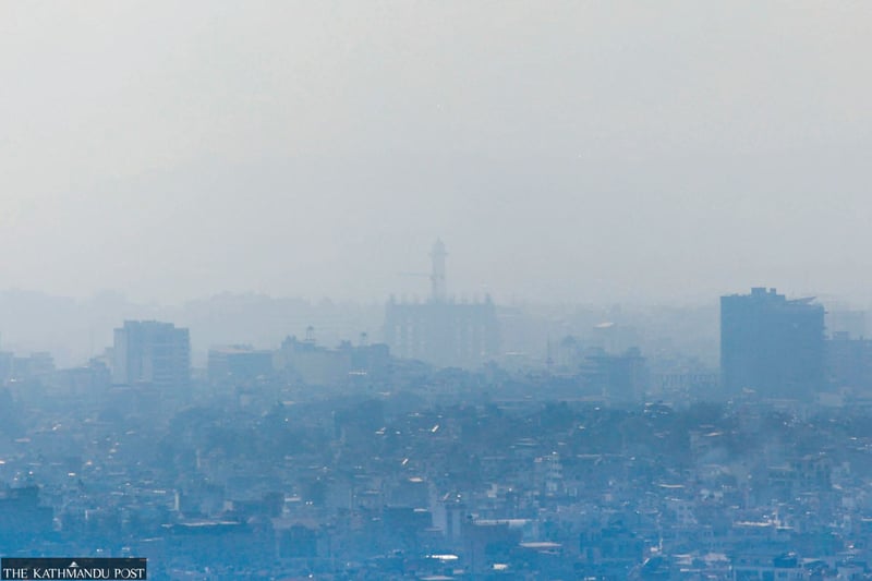 Kathmandu world’s 3rd most polluted city at Friday noon