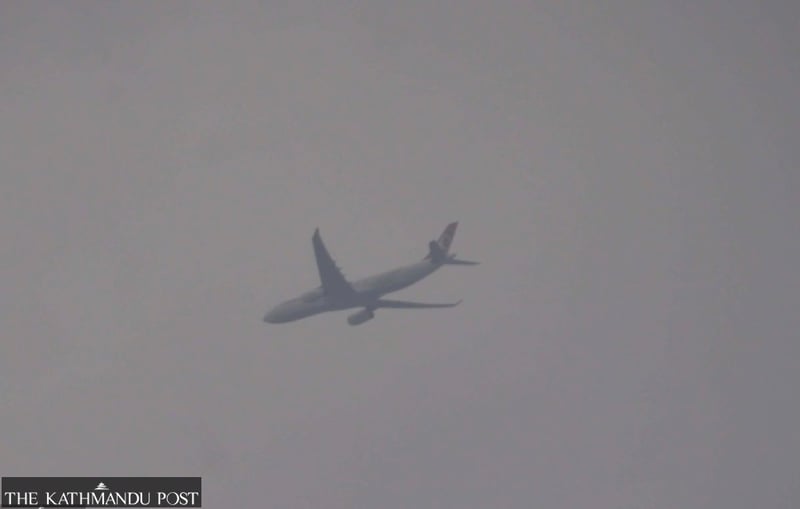 Drizzle fails to wash away Kathmandu Valley’s haze