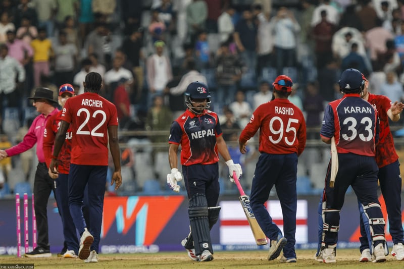 Four runs short of history: Nepal push England to the brink