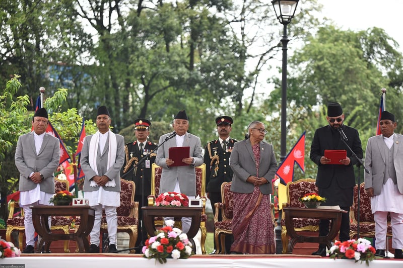 Balendra Shah becomes 40th prime minister of Nepal