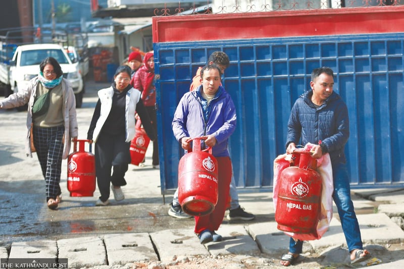 Kathmandu frets over cooking gas, but oil corporation says supply normal