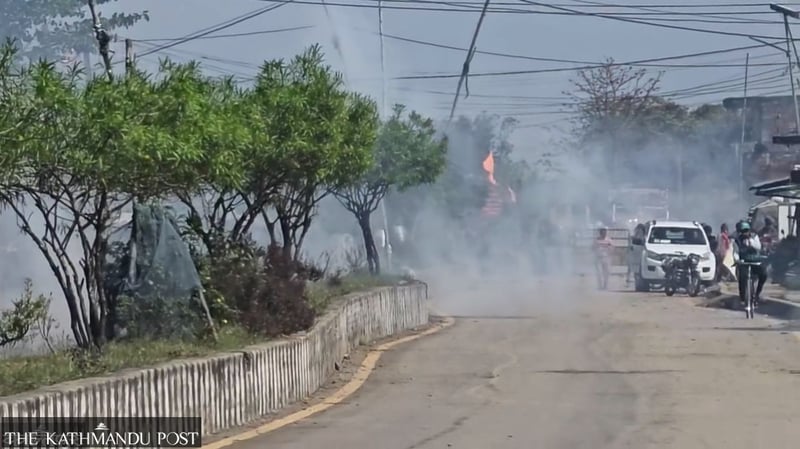 Police firing leaves seven injured amid prohibitory order in Kapilvastu