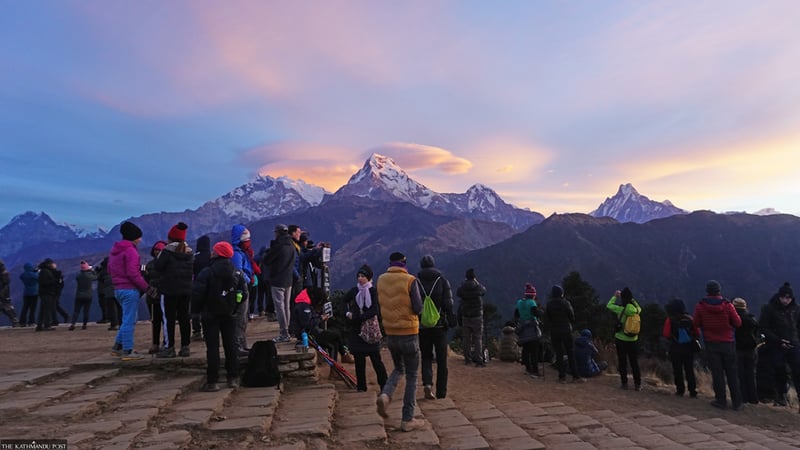 The spiritual path to Poon Hill