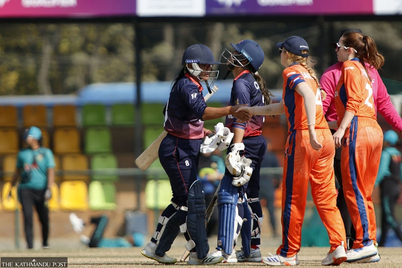 Nepal suffer second straight defeat at Women’s T20 World Cup Qualifier