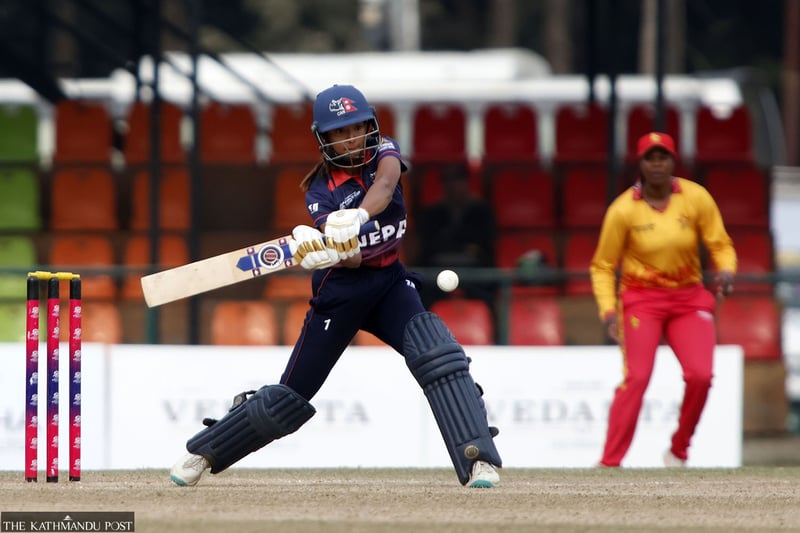 Records galore at Nepal women’s T20 WC Qualifier win over Zimbabwe