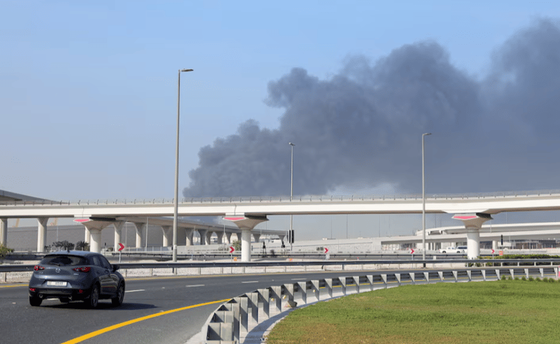 Waves of blasts heard over Dubai, Doha for second day, witnesses say