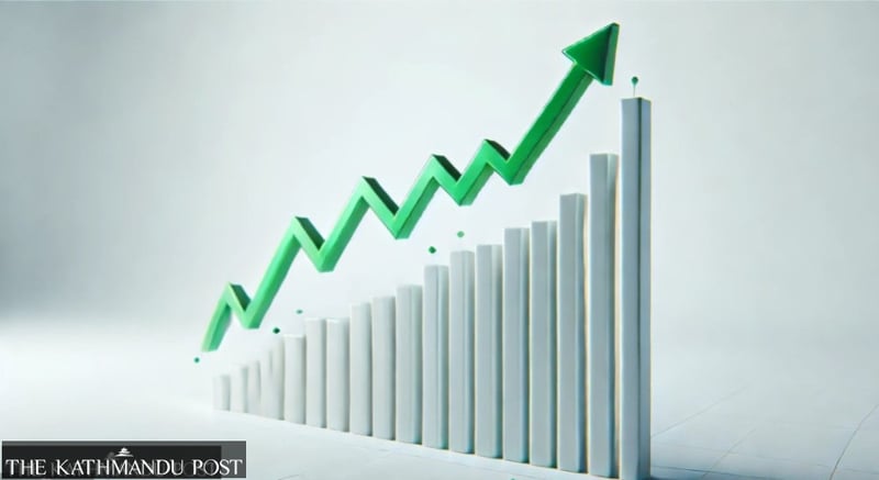 Nepse edges up nearly five points as turnover increases