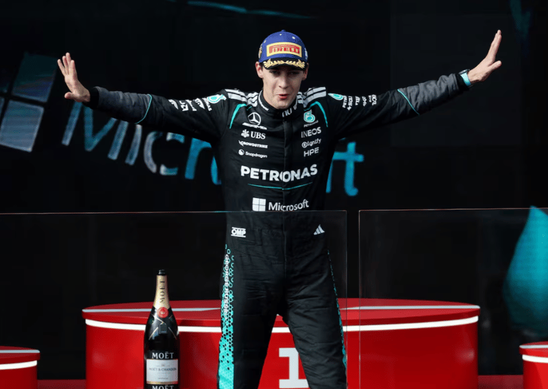 Russell and Mercedes dominate Australian Grand Prix