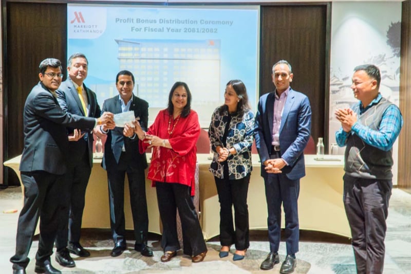 Marriott-linked hotels distribute Rs25.58 million bonus to employees