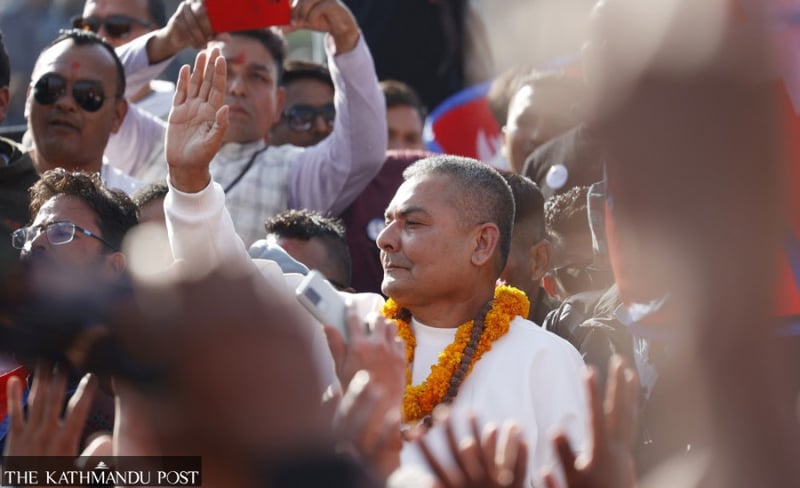 Police arrest Durga Prasain