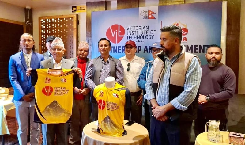 Melbourne-based Victorian Institute of Technology joins Gandaki Province Cricket Association as title sponsor