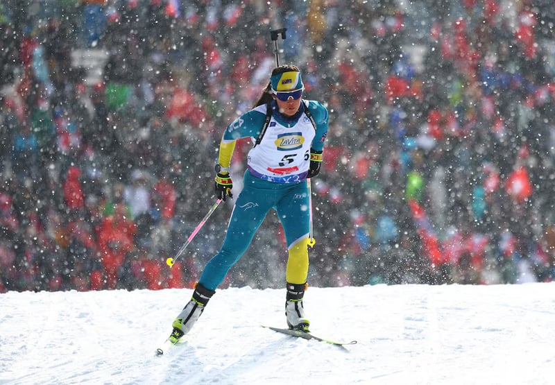Morton takes dad's lead to blaze a trail for Aussie biathlon