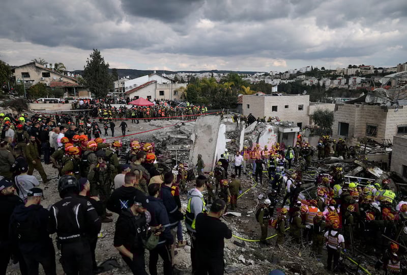 Six people killed after missile strike on Israeli town of Beit Shemesh, ambulance service says