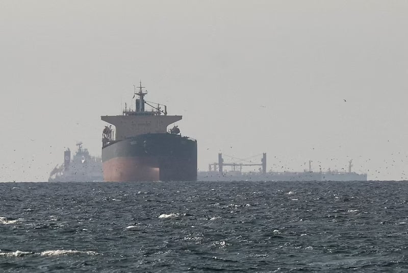Iranian oil flows through Strait of Hormuz even as Gulf neighbours’ exports shut