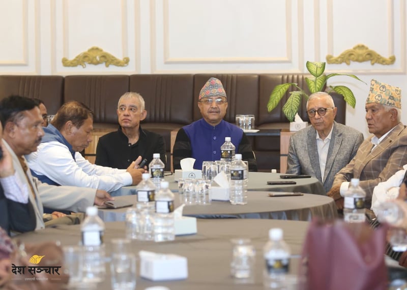खड्काको नेतृत्वमा कांग्रेसको संस्थापनइतर समूहको बैठक जारी