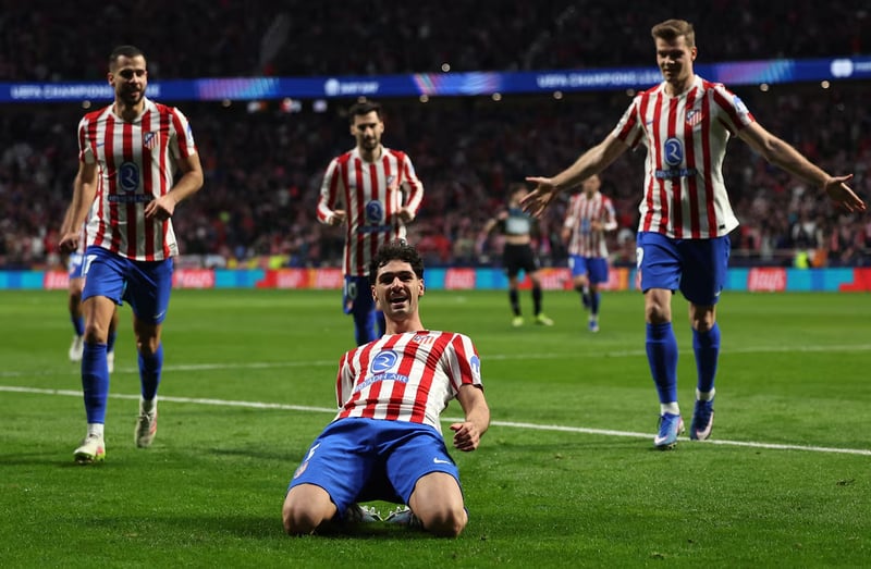 एट्लेटिको च्याम्पियन्स लिगको अन्तिम–१६ मा