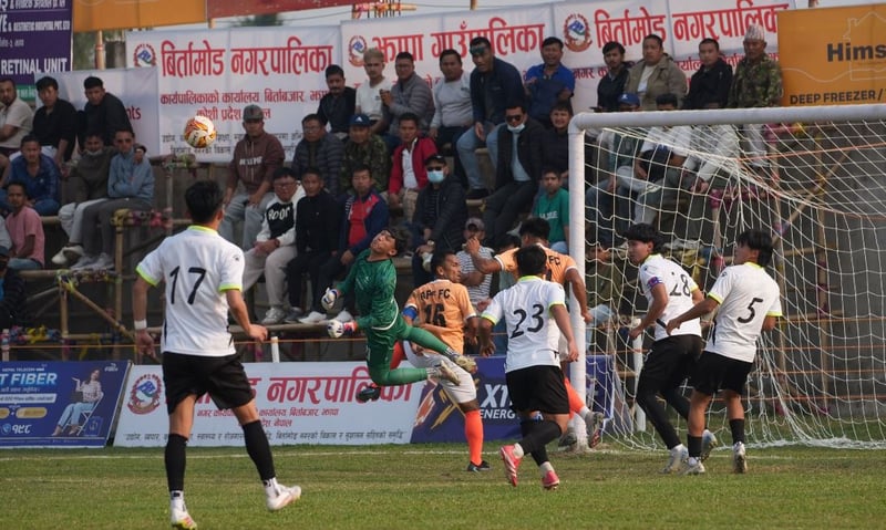 झापा गोल्डकप : एपीएफ सेमिफाइनलमा