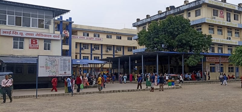 लुम्बिनी अस्पतालमा स्वास्थ्य बिमा बन्द हुने अवस्थामा, ७३ करोड दाबीमा ५० करोडमात्रै स्वीकृत